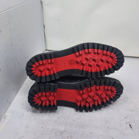 Christian Louboutin MENS Yetito Double Monk Strap Black Boot - Picture 2 of 13